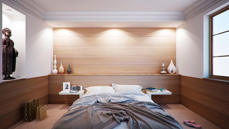 Stylish bedroom