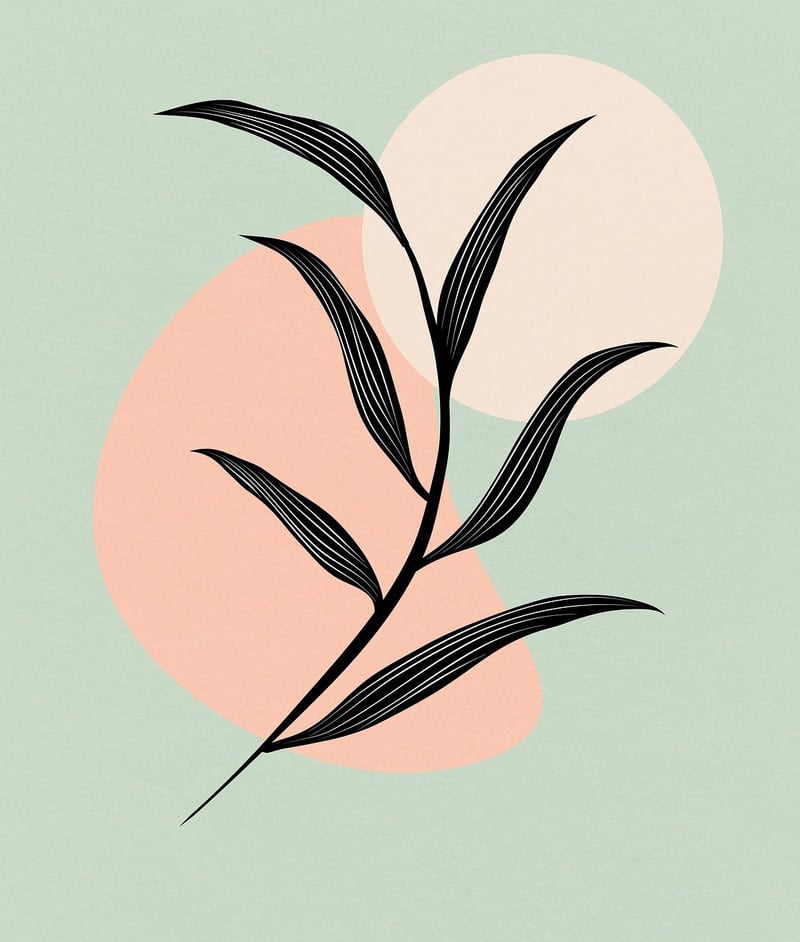 Boho Chic Interior with Hanging Plants